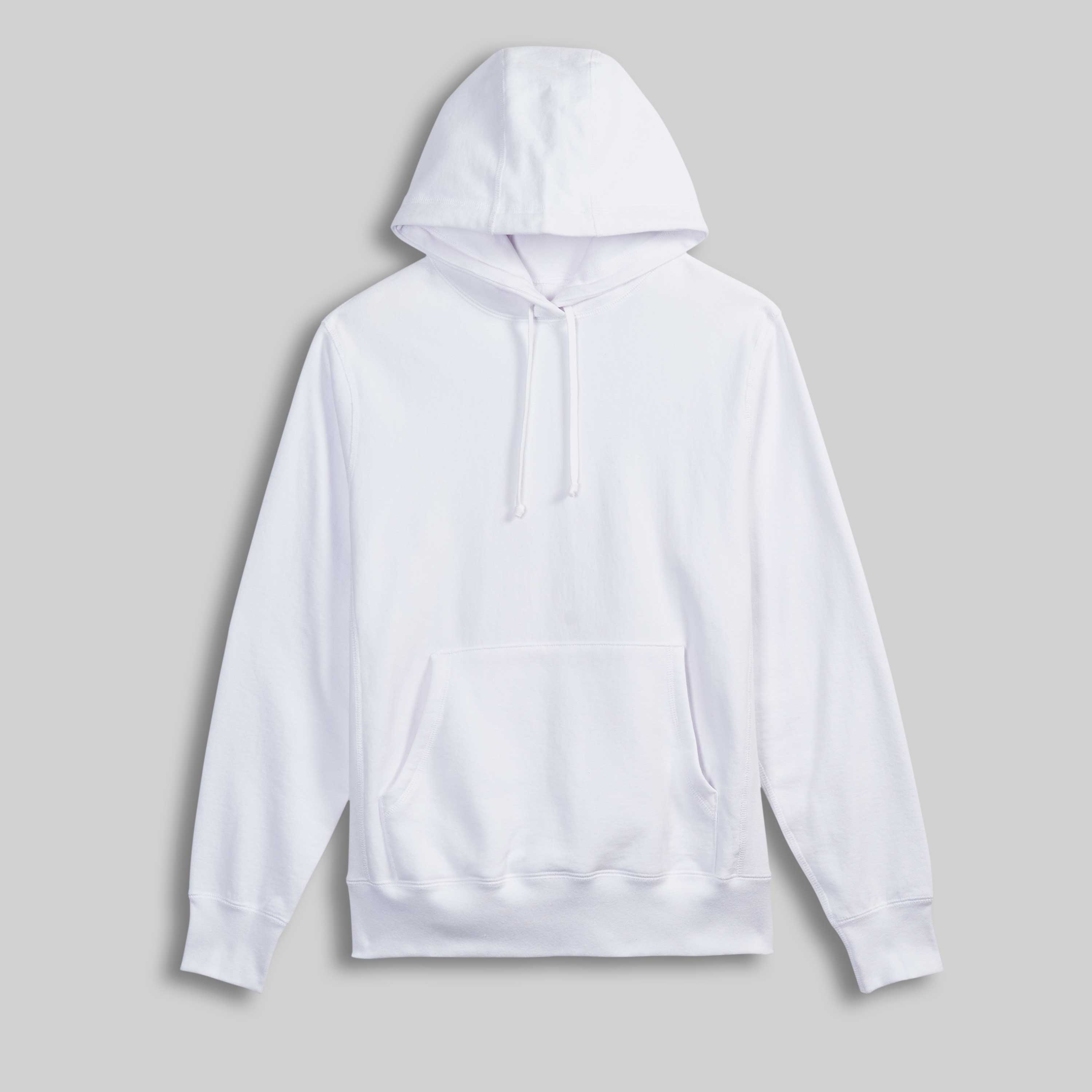 Pull Lounge à Capuche-Blanc