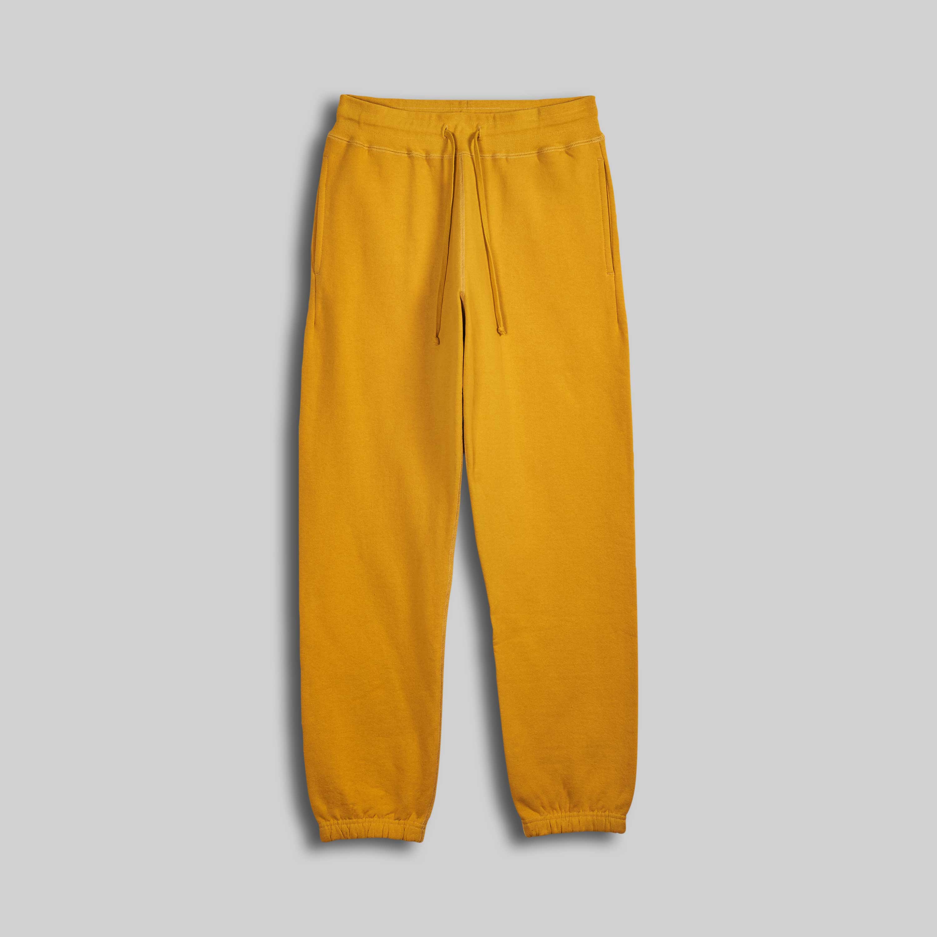 Pantalon Décontracté-jaune orangé