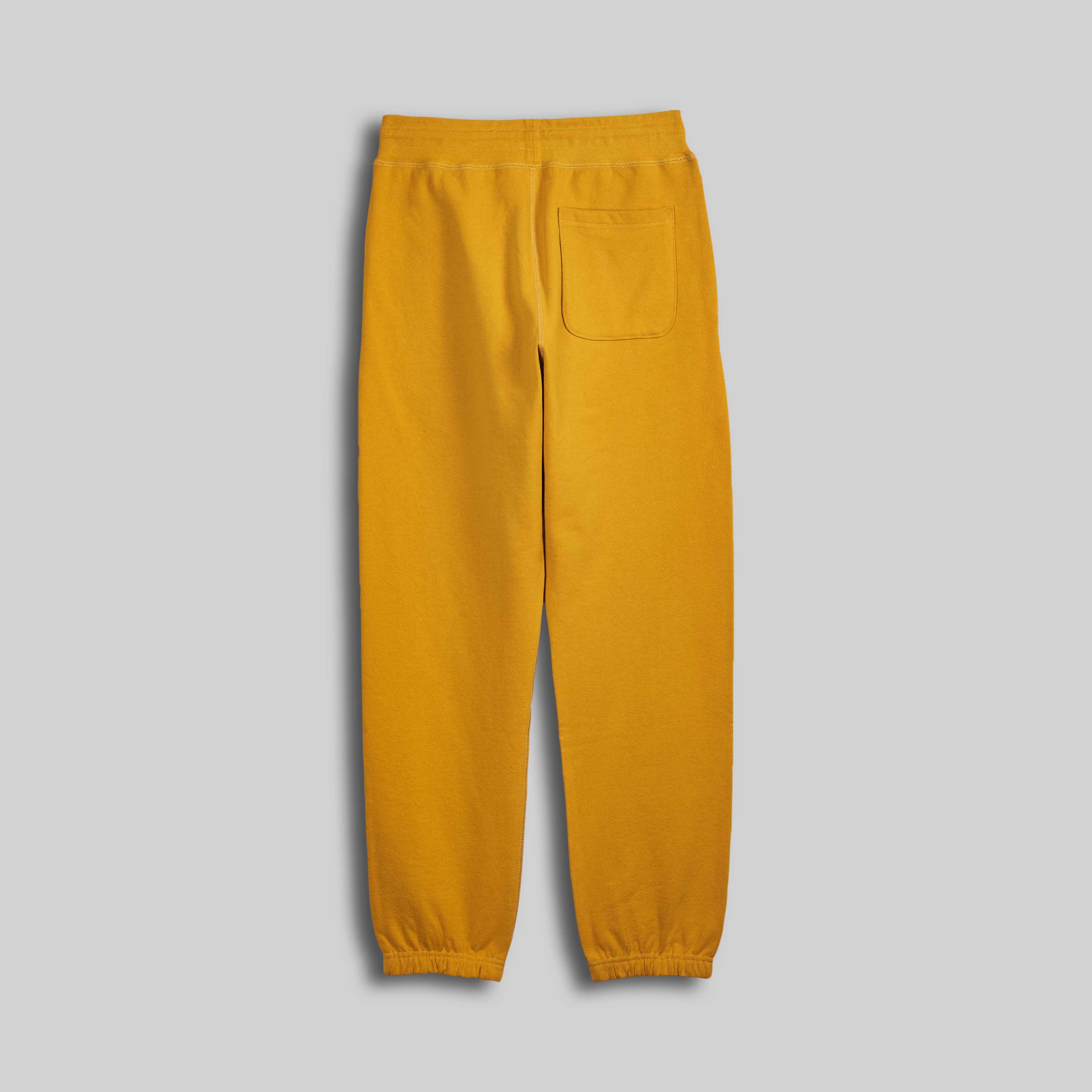 Pantalon Décontracté-jaune orangé
