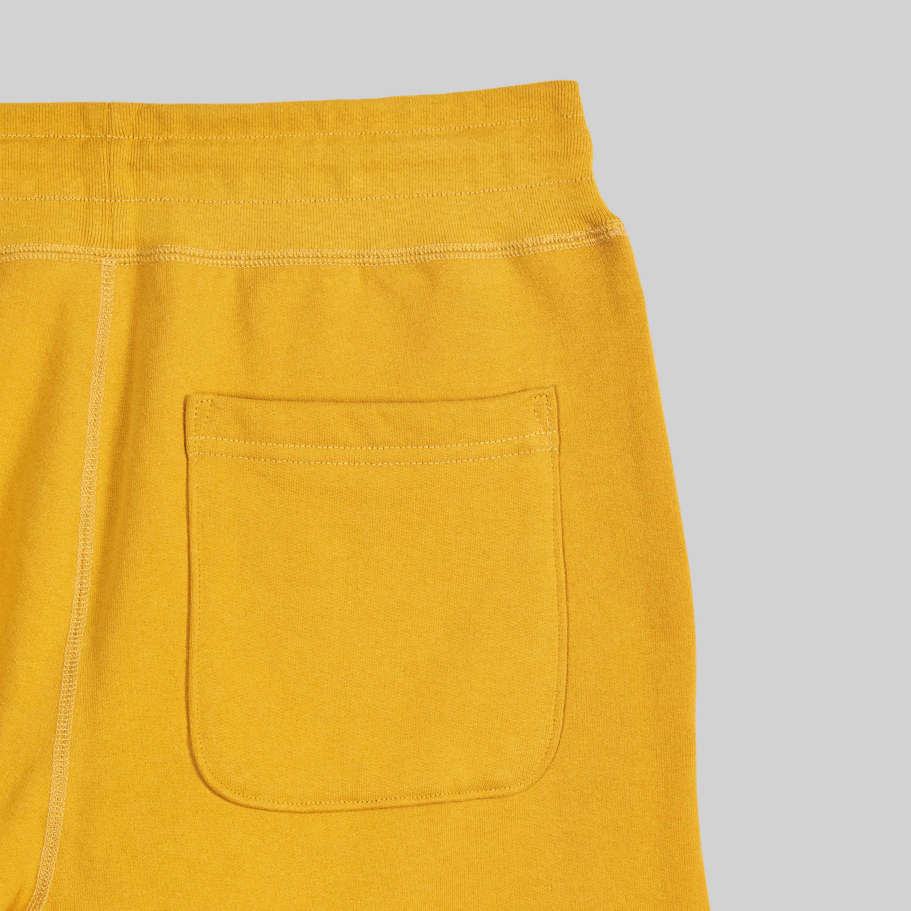 Pantalon Décontracté-jaune orangé
