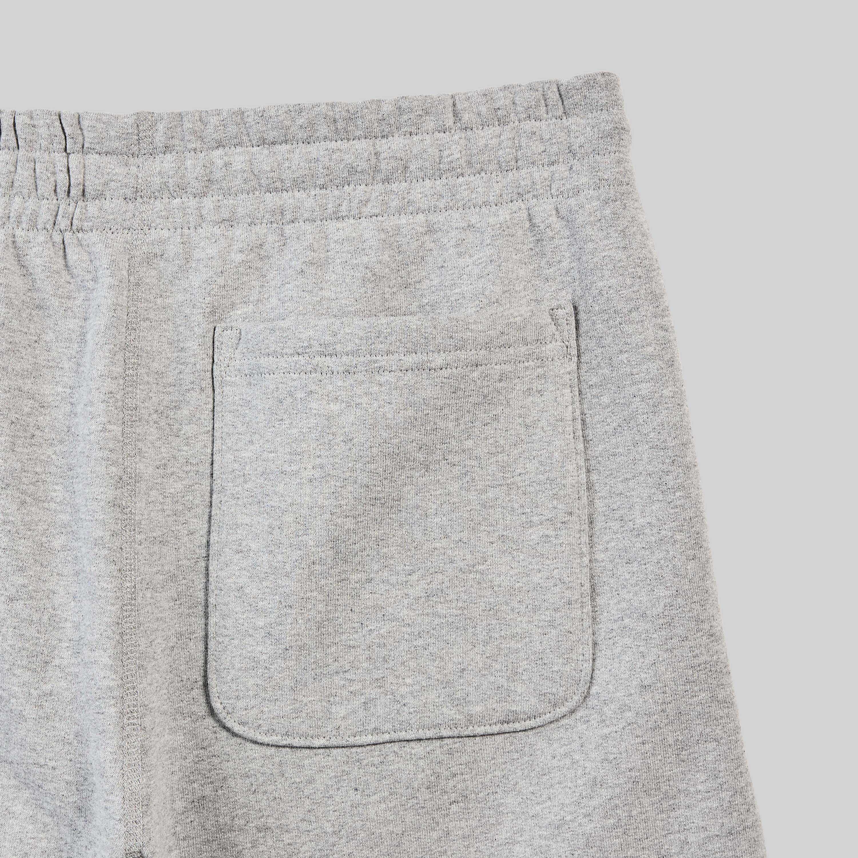 Short Polaire Fluide et Confortable-gris foncé